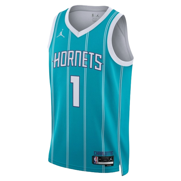 JORDAN DRI-FIT NBA SWINGMAN JERSEY CHARLOTTE HORNETS STATEMENT EDITION LAMELO BALL | CROSSOVER RICCIONE