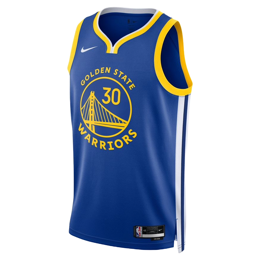 NIKE DRI-FIT NBA SWINGMAN JERSEY GOLDEN STATE WARRIORS ICON EDITION STEPHEN CURRY | CROSSOVER RICCIONE