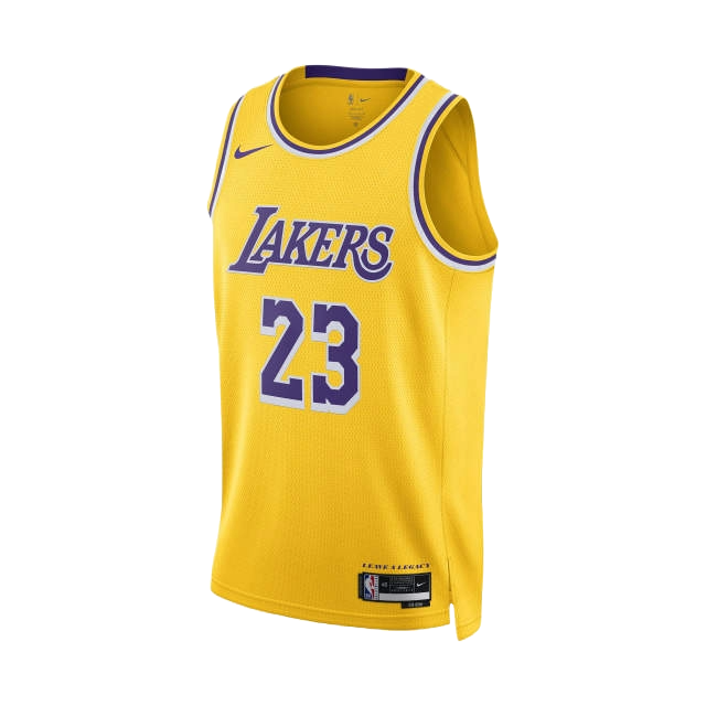 NIKE DRI-FIT NBA SWINGMAN JERSEY LOS ANGELES LAKERS ICON EDITION LEBRON JAMES | CROSSOVER RICCIONE