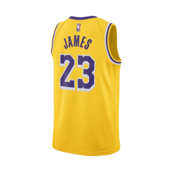 NIKE DRI-FIT NBA SWINGMAN JERSEY LOS ANGELES LAKERS ICON EDITION LEBRON JAMES | CROSSOVER RICCIONE