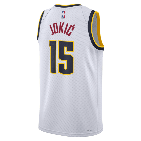 NIKE DRI-FIT NBA SWINGMAN JERSEY DENVER NUGGETS ASSOCIATION EDITION NIKOLA JOKIC | CROSSO