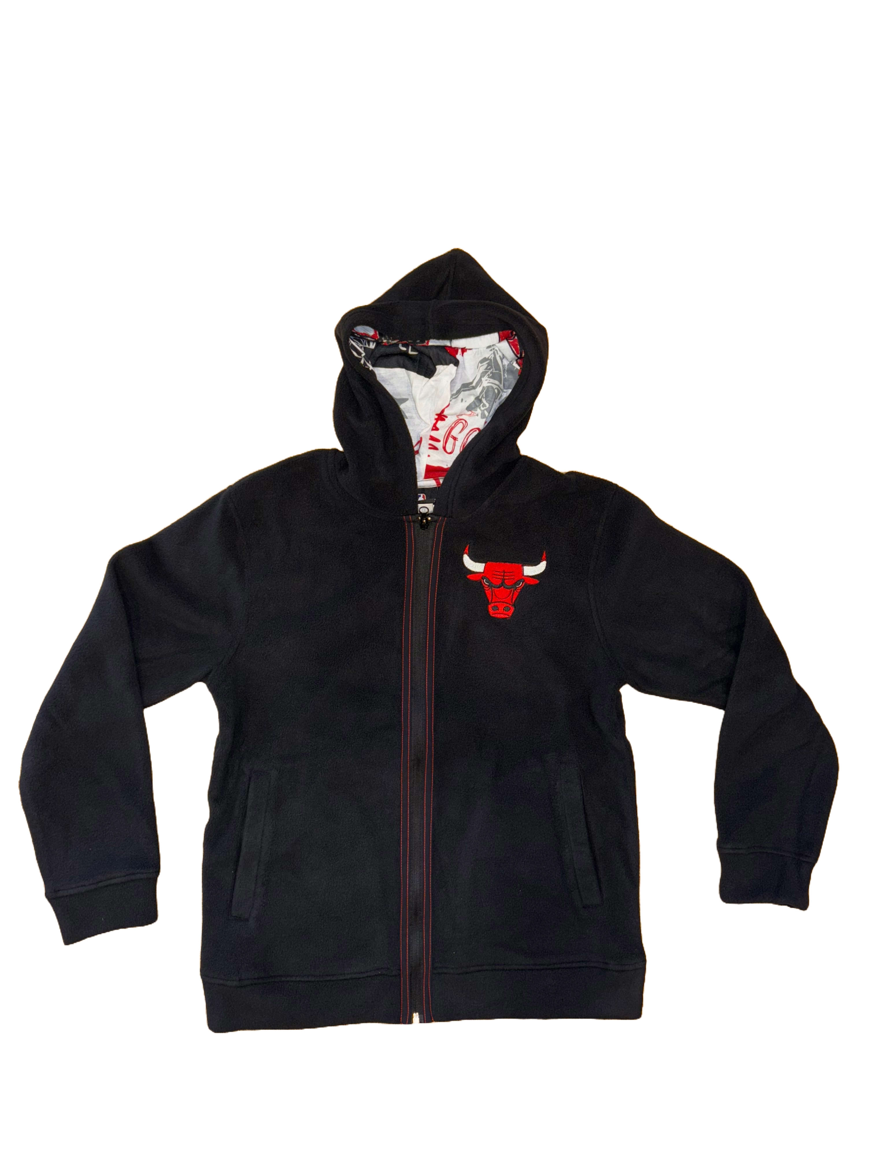 NBA SHERPA FLEECE HOODY CHICAGO BULLS | CROSSOVER RICCIONE