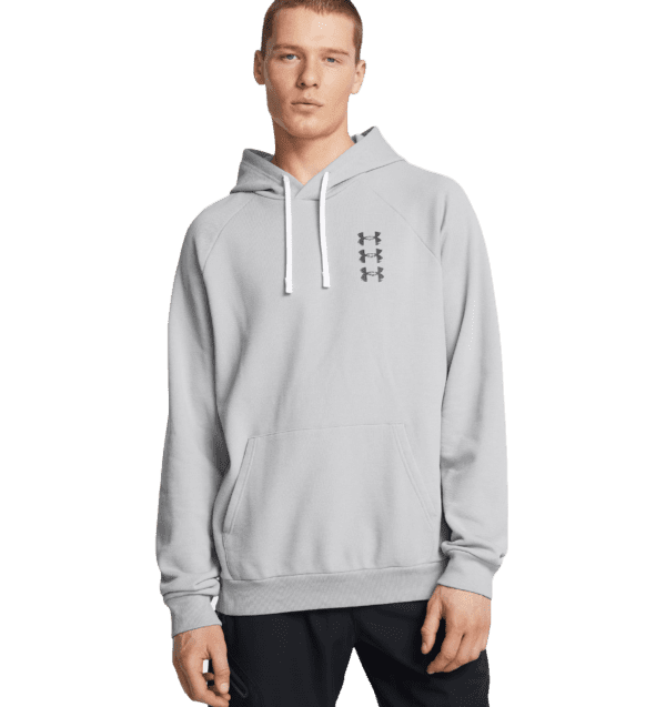 UNDER ARMOUR RIVAL FLEECE TEXTURED SLICED N'DICED HOODY | CROSSOVER RICCIONE