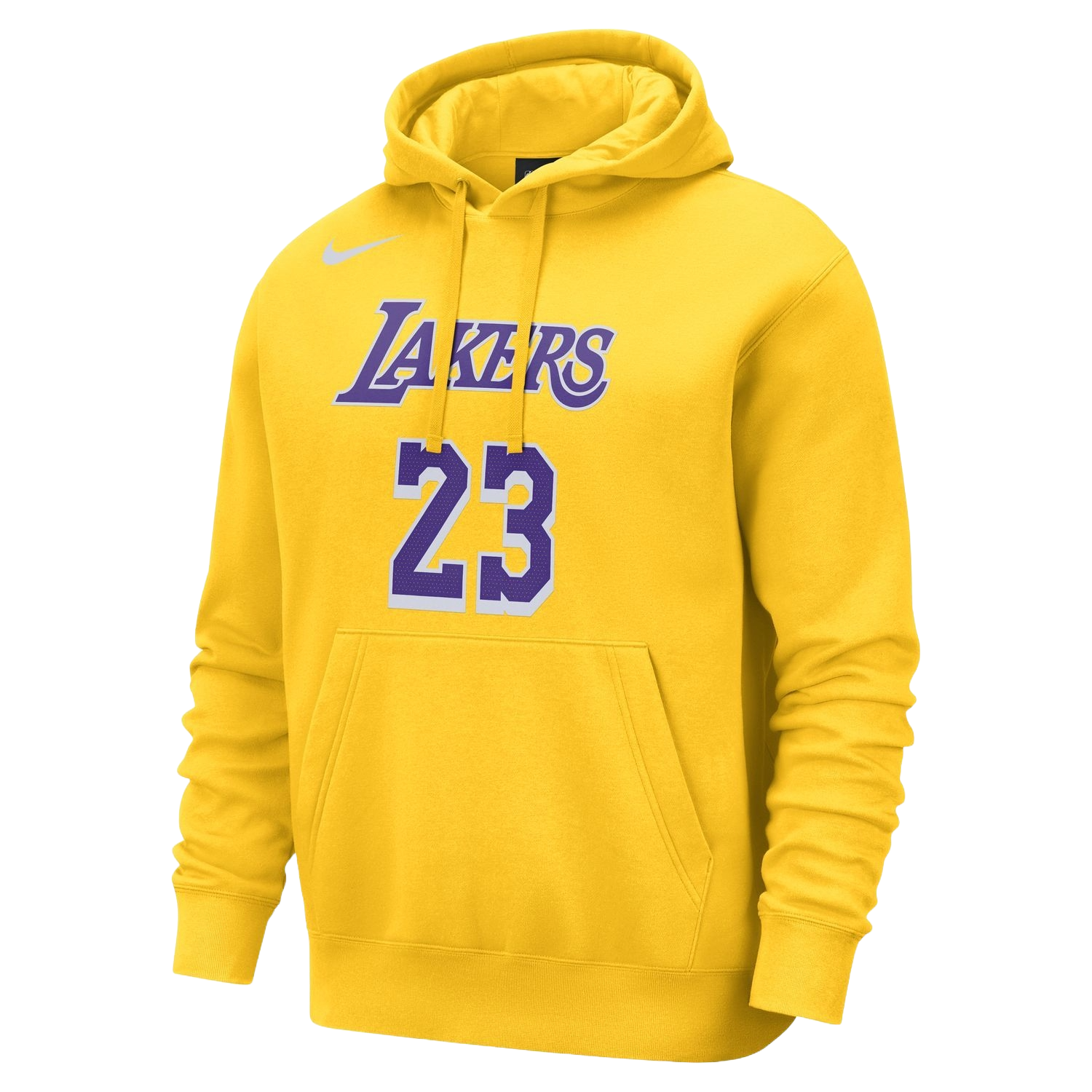 NIKE LOS ANGELES LAKER LEBRON JAMES CLUB HOODY | CROSSOVER RICCIONE