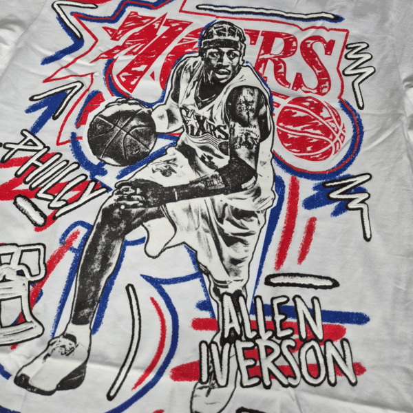 MITCHELL & NESS CHALKED UP TEE ALLEN IVERSON | CROSSOVER RICCIONE